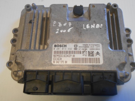 Centralina Motor Bosch Peugeot 307 1.6 HDI 2006